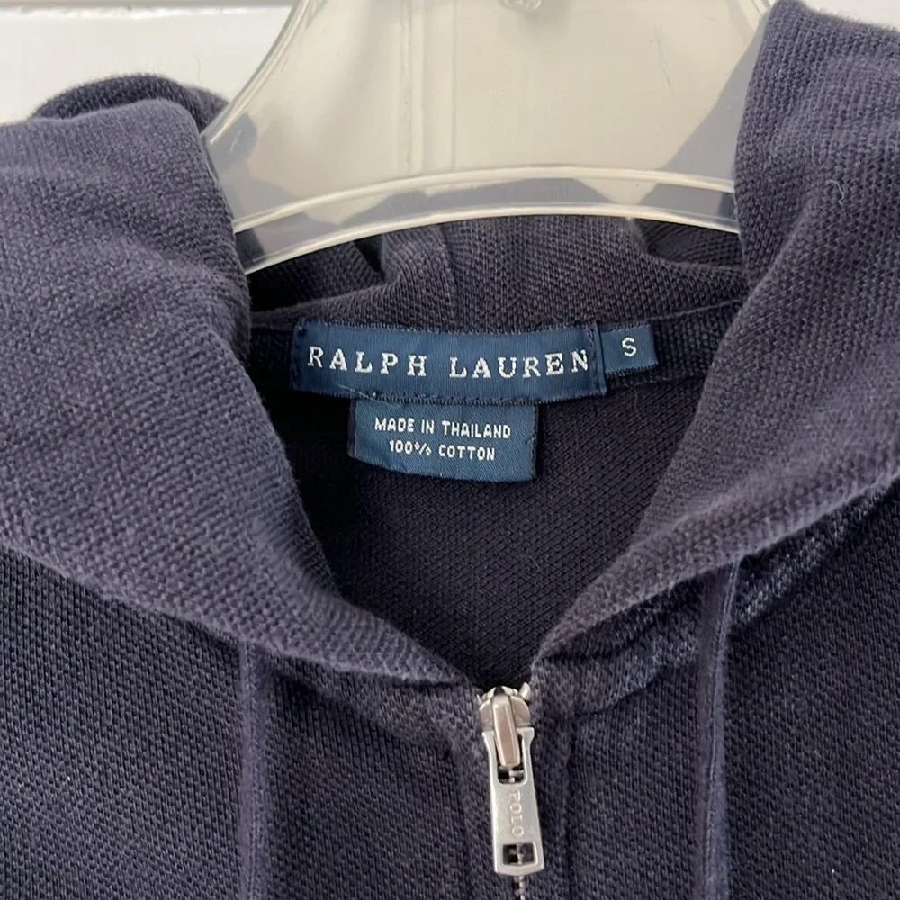 Ralph Lauren Full Zip Hoodie Sweatshirt